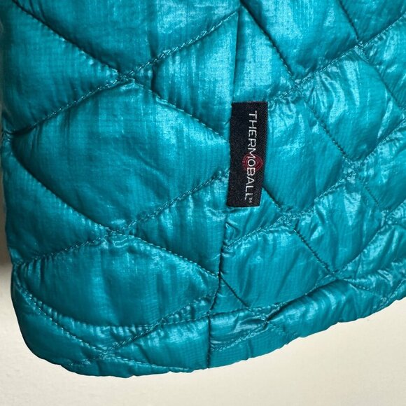 The North Face Thermoball Full Zip Quilted Jacket Womens Size M Water Repellent - Picture 3 of 10